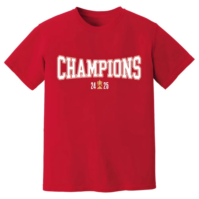 Aberdeen 2024-25 Champions T-Shirt (Red)