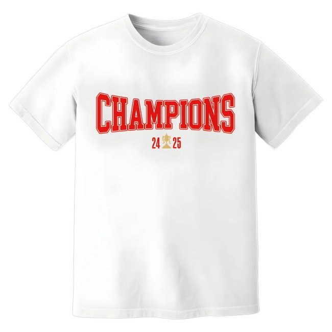 Aberdeen 2024-25 Champions T-Shirt (White)