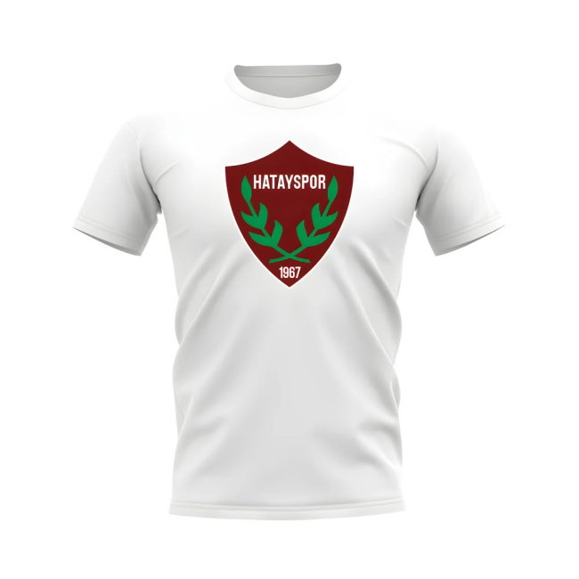 Hatayspor Badge T-Shirt (White)