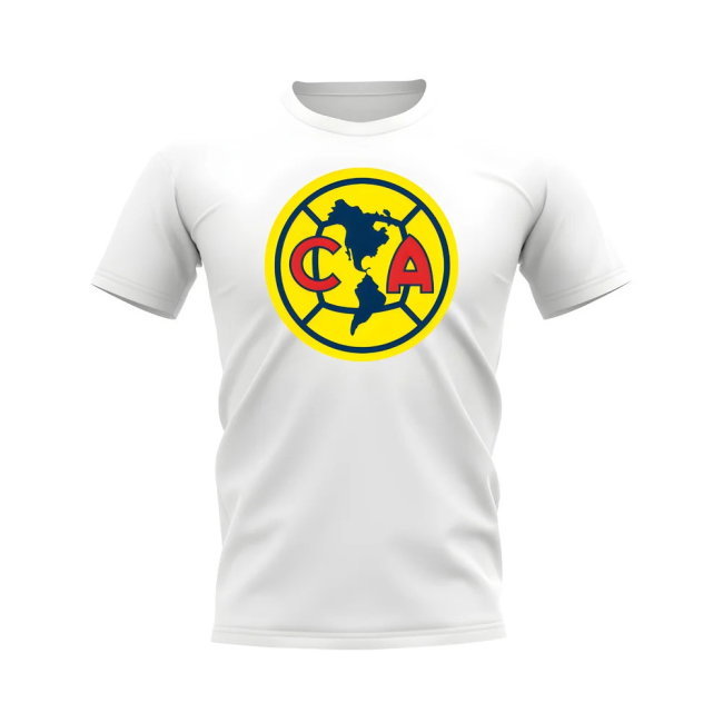 Club America Badge T-Shirt (White)
