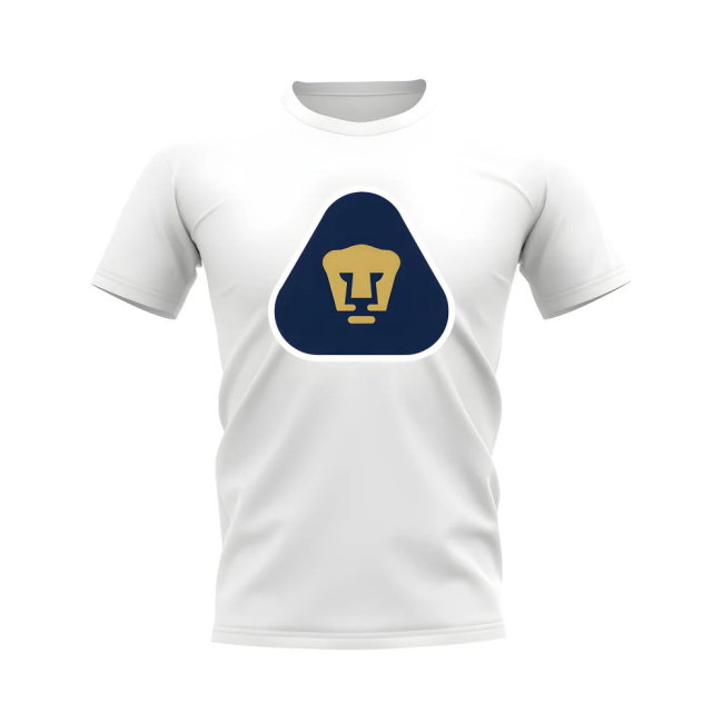Pumas UNAM Badge T-Shirt (White)