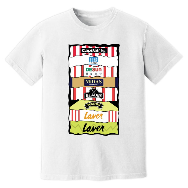 Sheffield United Sponsor History T-Shirt (White)