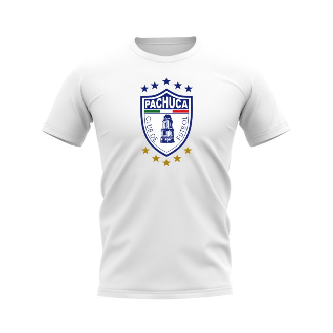 Pachuca Badge T-Shirt - (White)