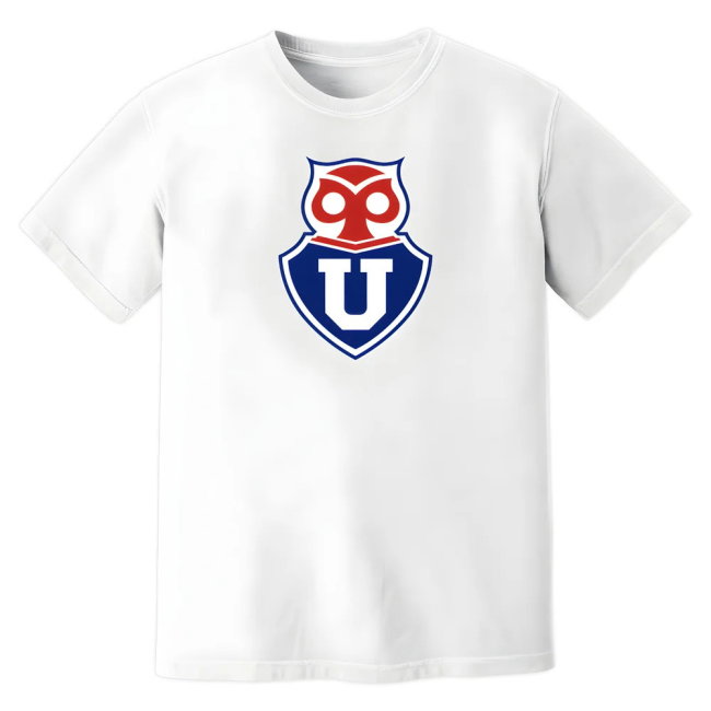 Universidad de Chile Badge T-Shirt (White)