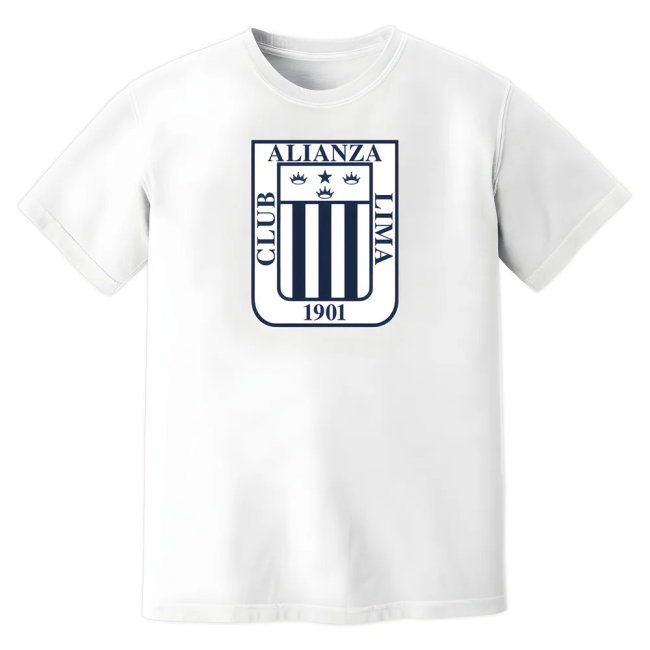 Alianza Lima Badge T-Shirt (White)
