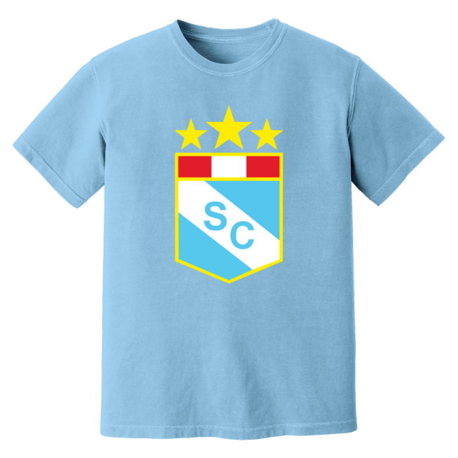 Sporting Cristal Badge T-Shirt (Sky)