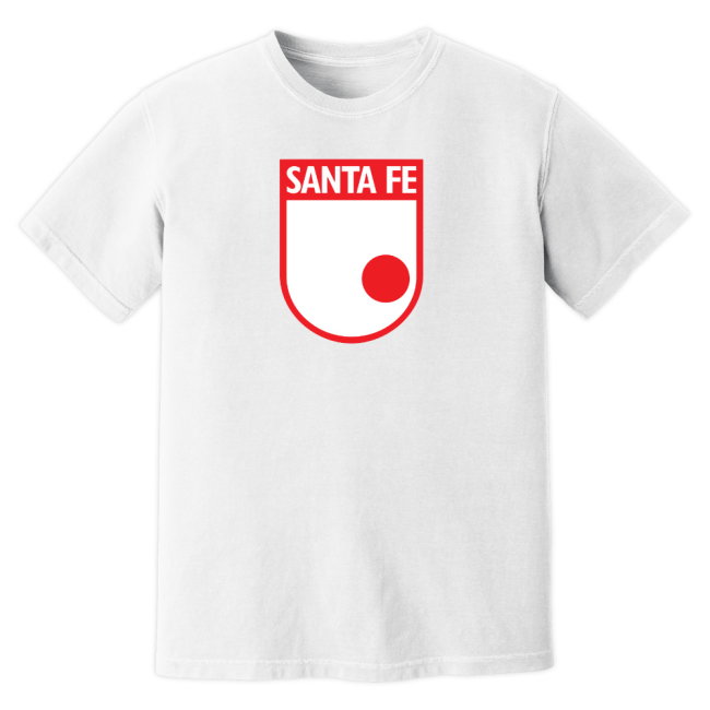 Santa Fe Badge T-Shirt (White)
