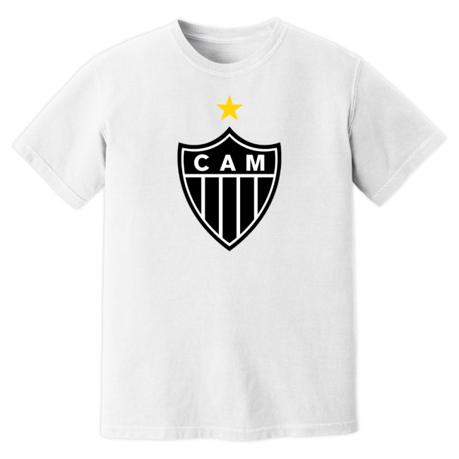 Atletico Mineiro Badge T-Shirt (White)