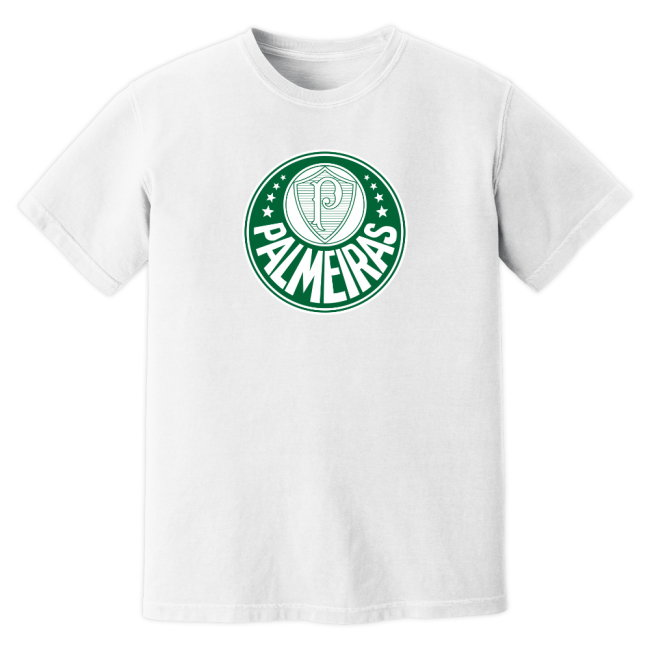 Palmeiras Badge T-Shirt (White)