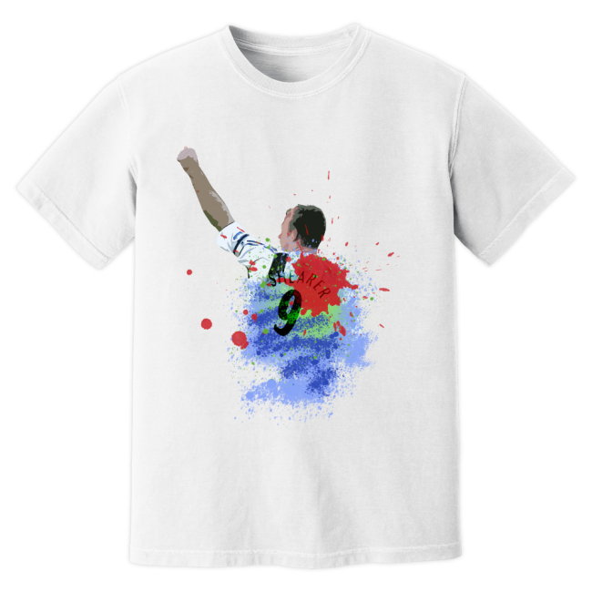 Alan Shearer Newcastle Art T-Shirt (White)