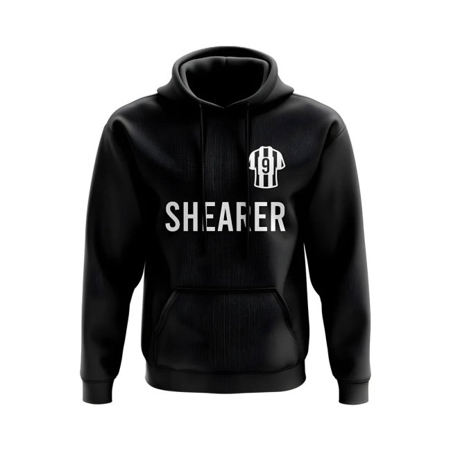 Alan Shearer Newcastle United Number Hoody (Black)