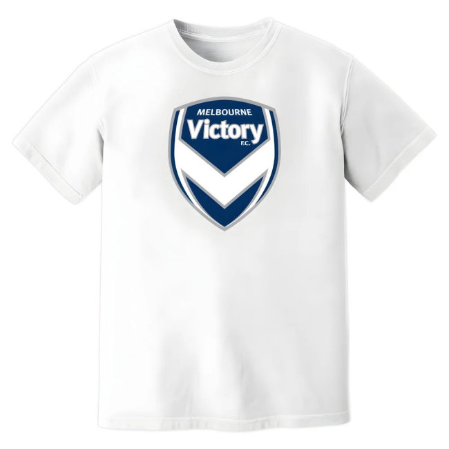 Melbourne Victory Badge T-Shirt (White)
