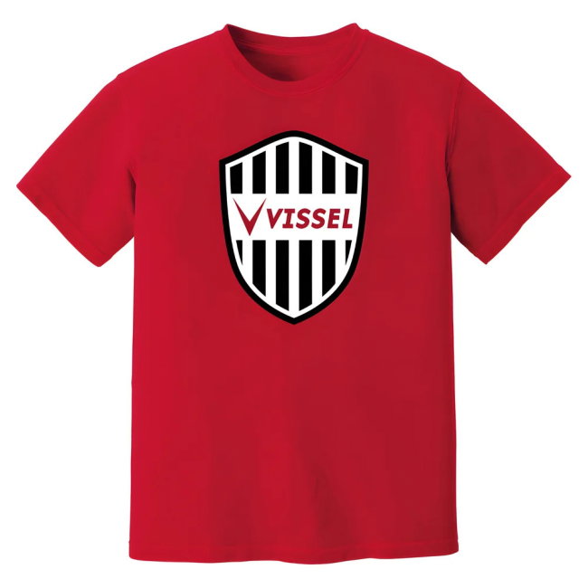 Vissel Kobe Badge T-Shirt (Red)