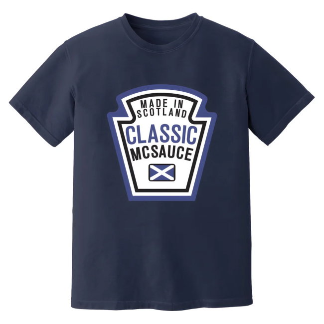 Scott McTominay McSauce Scotland T-Shirt (Navy)
