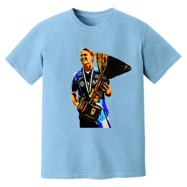 Scott McTominay Napoli Serie A Trophy T-Shirt (Sky)