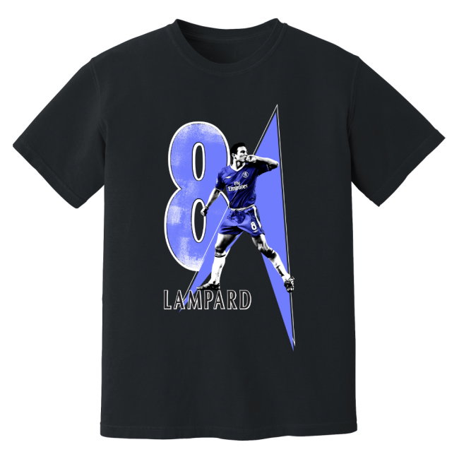 Frank Lampard Chelsea Premier League Legend T-Shirt (Black)