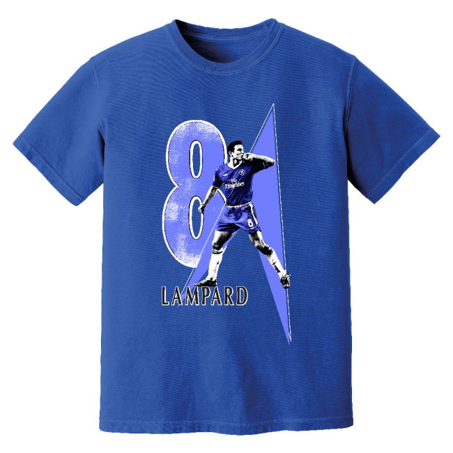 Frank Lampard Chelsea Premier League Legend T-Shirt (Blue)