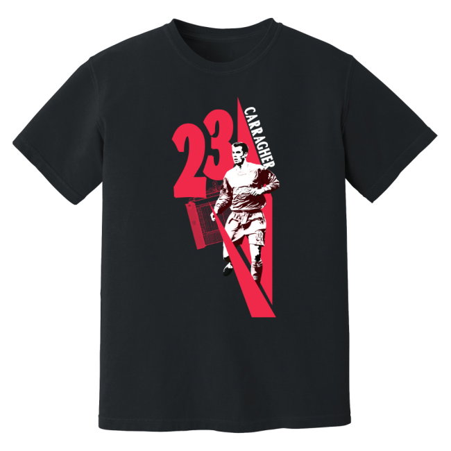 Jamie Carragher Liverpool Premier League Legend T-Shirt (Black)