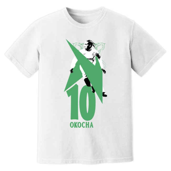 Jay-Jay Okocha Bolton Premier League Legend T-Shirt (White)