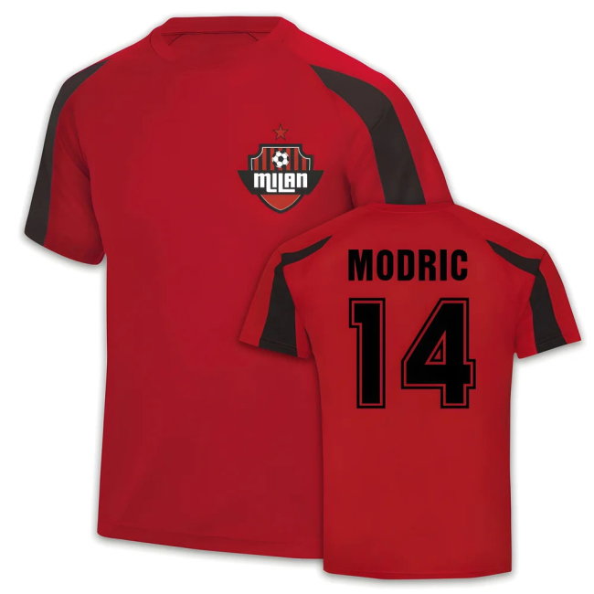 AC Milan Sports Training Jersey (Luka Modric 14)