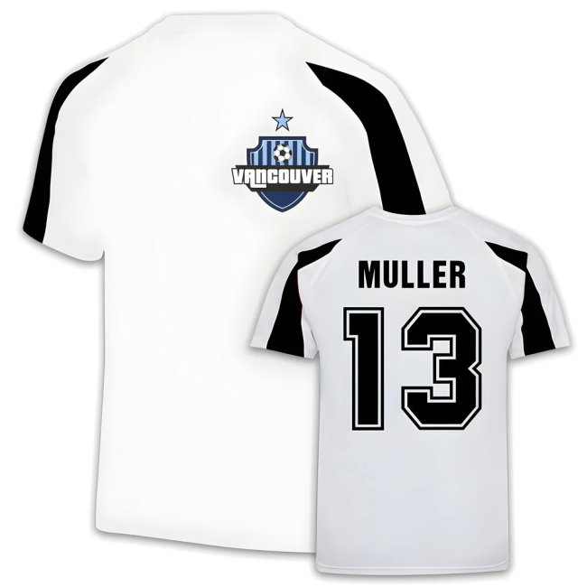 Thomas Muller Vancouver Sports Training Jersey (White)