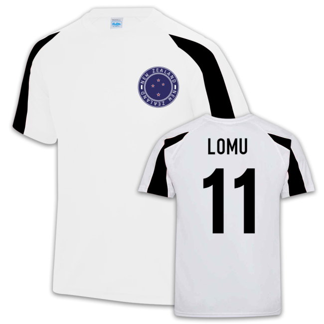 Lomu New Zealand Rugby Sports Training Jersey (White)