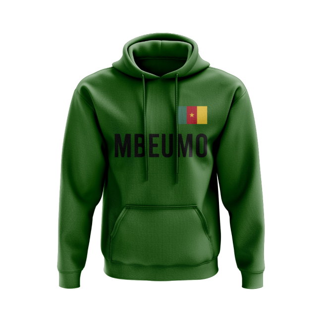 Bryan Mbeumo Cameroon Name Hoody (Green)