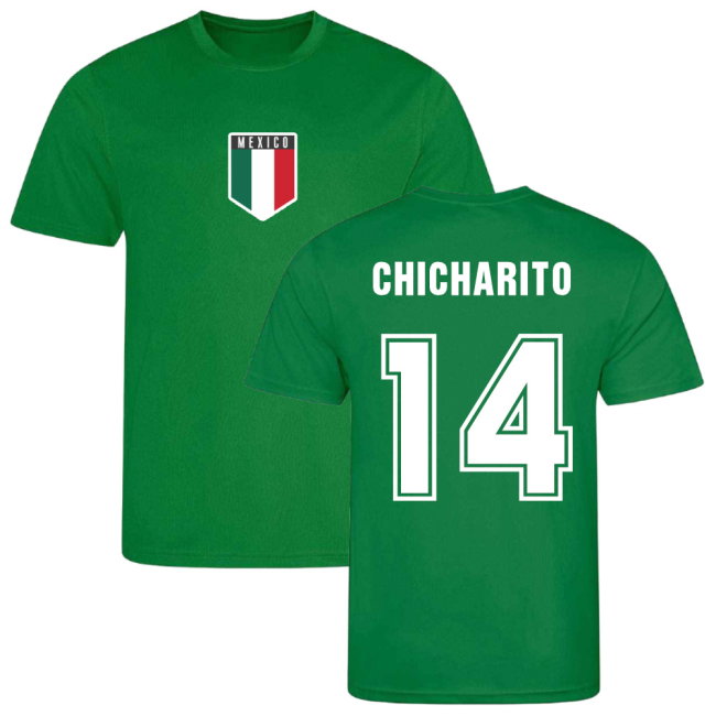 Chicarito Mexico Training Jersey (Green)