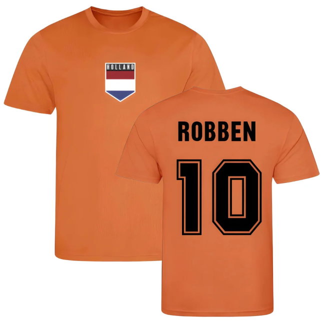 Robben Holland Training Jersey (Orange)
