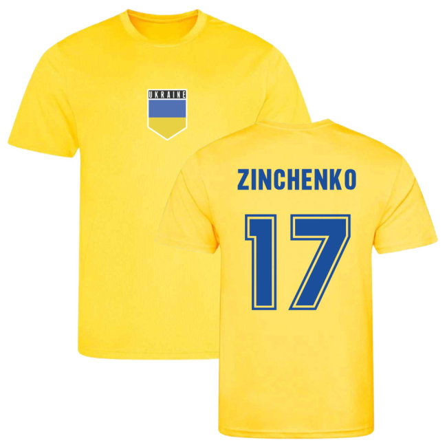 Zinchenko Ukraine Training Jersey (Yellow)