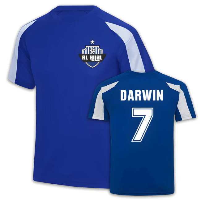 Darwin Nunez Al-Hilal Sports Training Jersey (Blue)
