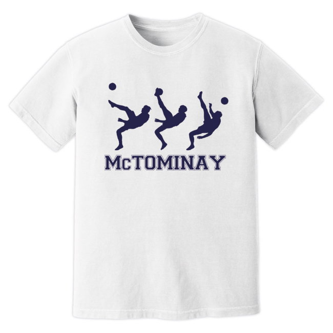 McTominay Overhead Kick Scotland T-Shirt (White)
