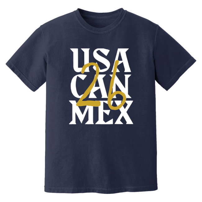USACANMEX 26 Scotland T-Shirt (Navy)