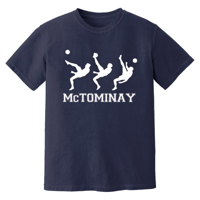 McTominay Overhead Kick Scotland T-Shirt (Navy)