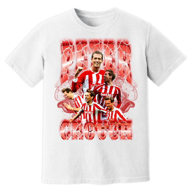 Peter Crouch Bootleg T-Shirt (White)
