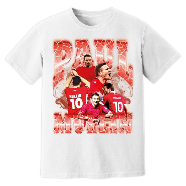 Paul Mullin Bootleg T-Shirt (White)