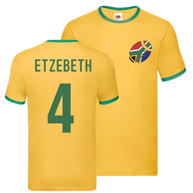 Eben Etzebeth South Africa Rugby Ringer T-Shirt