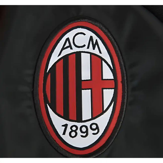 2011-12 AC Milan Adidas Anthem Jacket (Black)