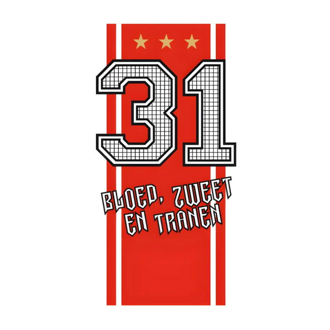 2012 Ajax Champions T-Shirt (White)