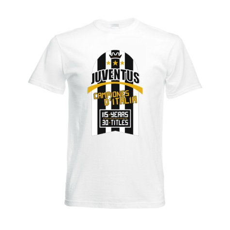 2012 Juventus Champions T-Shirt (White) - Del Piero 10