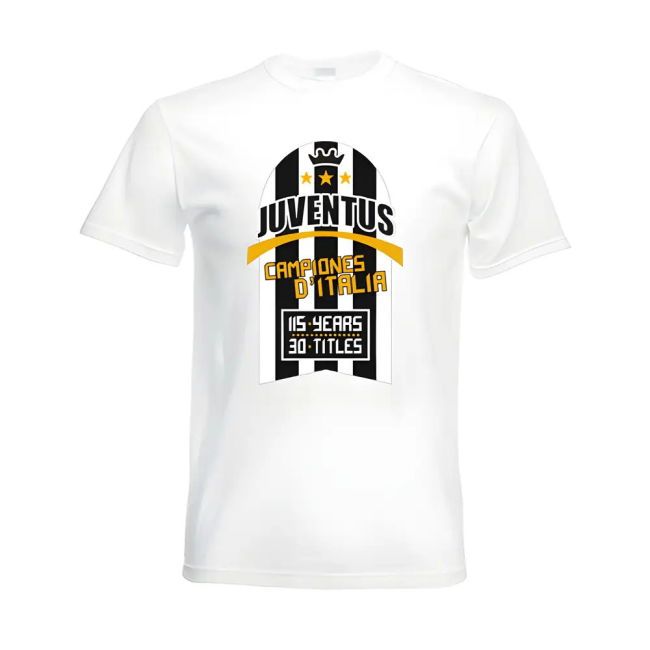 2012 Juventus Champions T-Shirt (White) - Del Piero 10