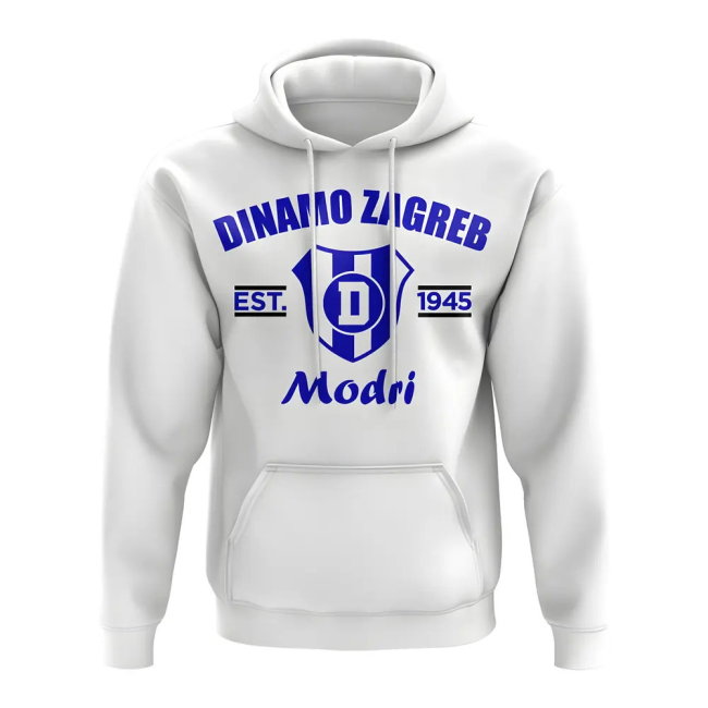 Dinamo Zagreb Established Football Hoody (White)