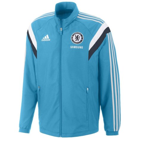 2014-15 Chelsea Adidas Presentation Tracksuit (Blue)