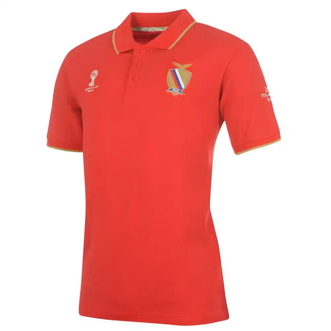 Russia 2014 FIFA Core Polo Shirt (Red) - Kids