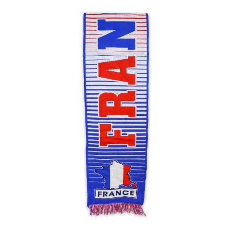 France Fan Scarf (Blue)