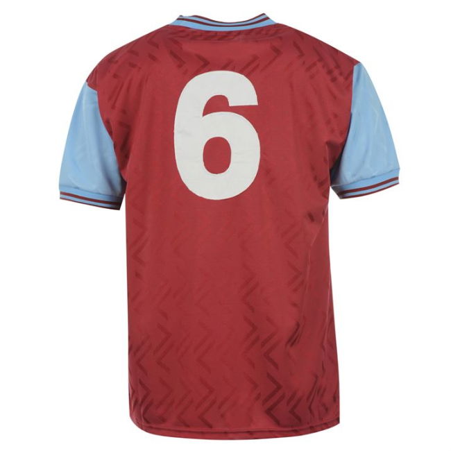 Score Draw West Ham 1994 No6 Home Shirt