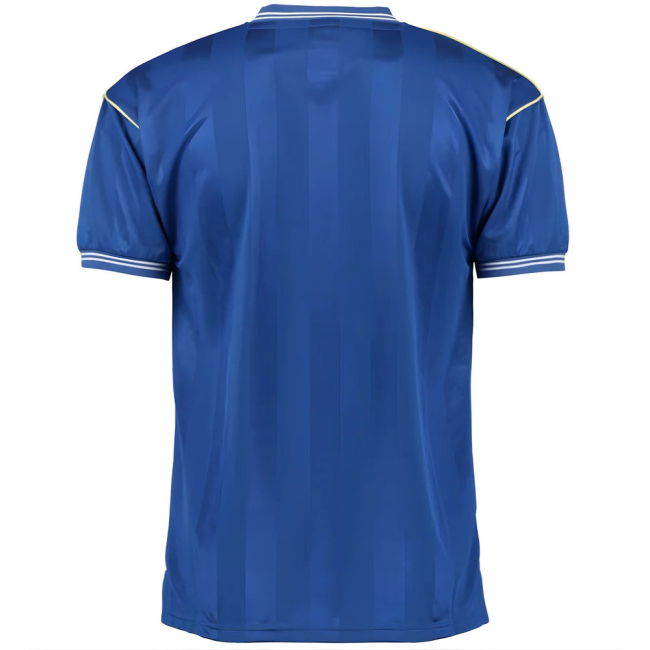 Score Draw Everton 1986 Home Shirt (Your Name)