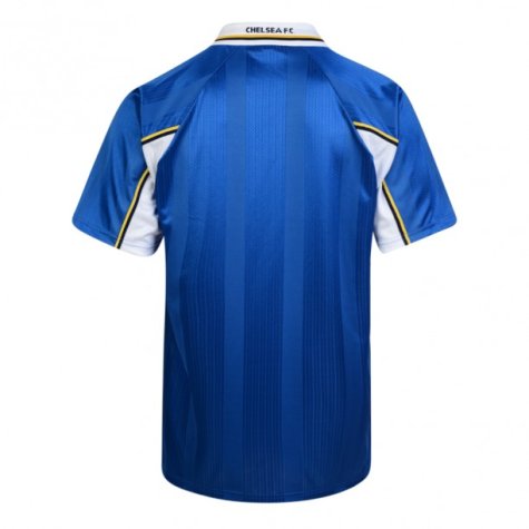 Score Draw Chelsea 1998 Home Shirt (Le Saux 14)