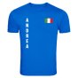 Andrea Pirlo Italy Flag T-Shirt (Blue)