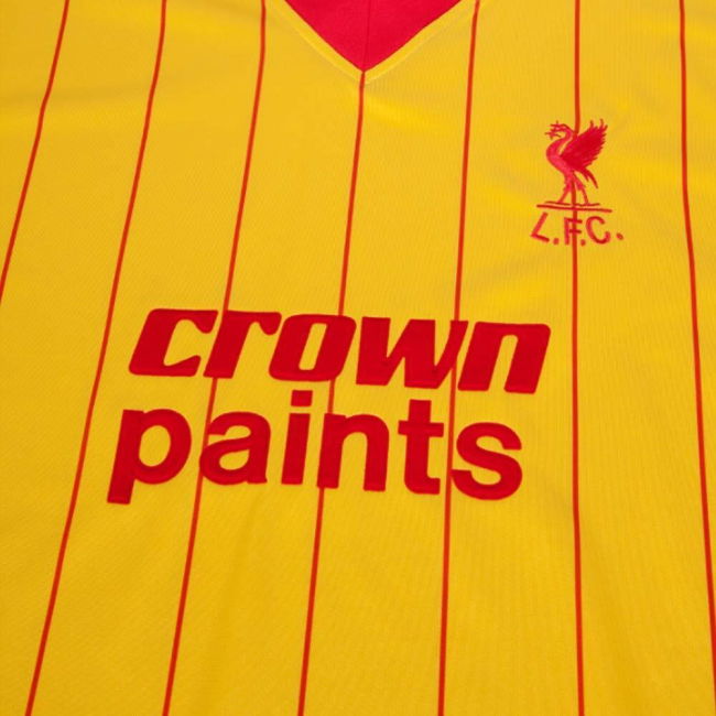 Score Draw Liverpool 1982 Away Shirt
